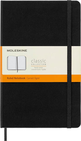Moleskine Classic Notebook - Black, Large Moleskine Classic Notebook - Black, Large