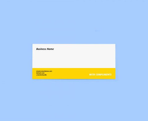 Compliment Slips Compliment Slips