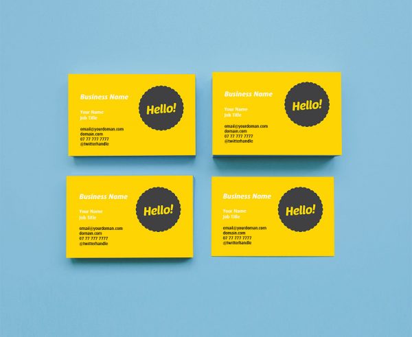 Full colour  business cards printed on premium matte or silk paper – Shoreditch print shop Full colour  business cards printed on premium matte or silk paper – Shoreditch print shop