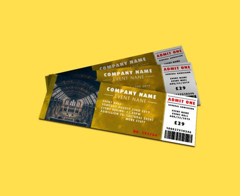 Tickets - Perforated Tickets - Perforated