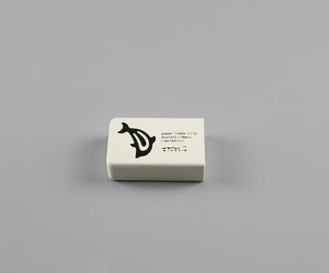 Midori Paper Index Clips -- Dolphin Midori Paper Index Clips -- Dolphin