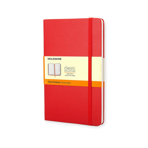 Moleskine Classic Notebook - Scarlet Red, Pocket Moleskine Classic Notebook - Scarlet Red, Pocket