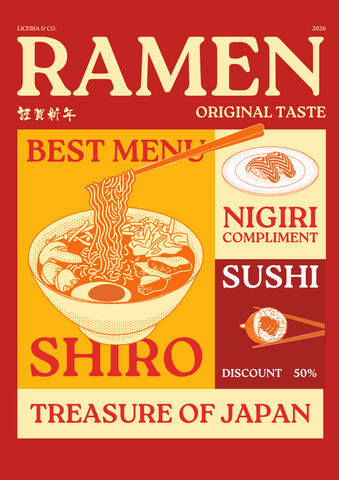Ramen - A3 | Modern Art