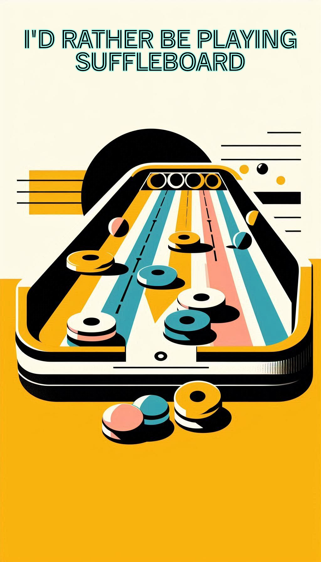 Shuffleboard - A3 | Modern Art