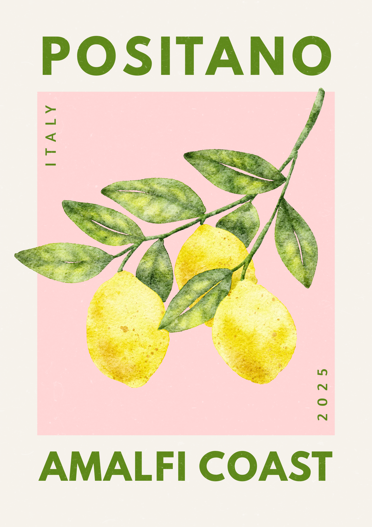 Positano, Italy – Amalfi Coast | Modern Art Collection