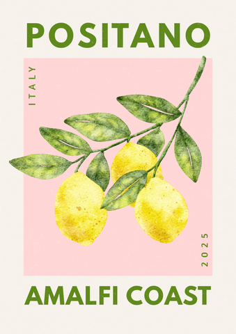 Positano, Italy – Amalfi Coast | Modern Art Collection