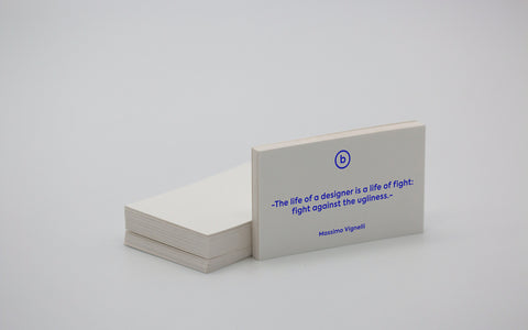 500 x Standard Size Business Cards