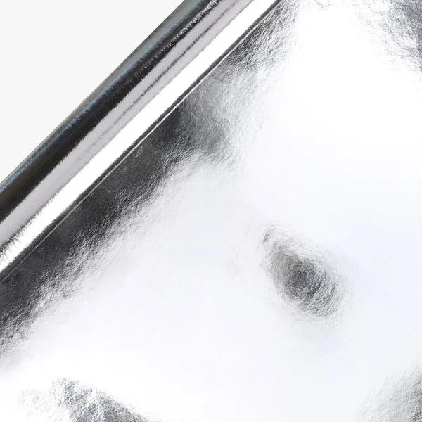 Metallic Silver - Premium Wrapping Paper