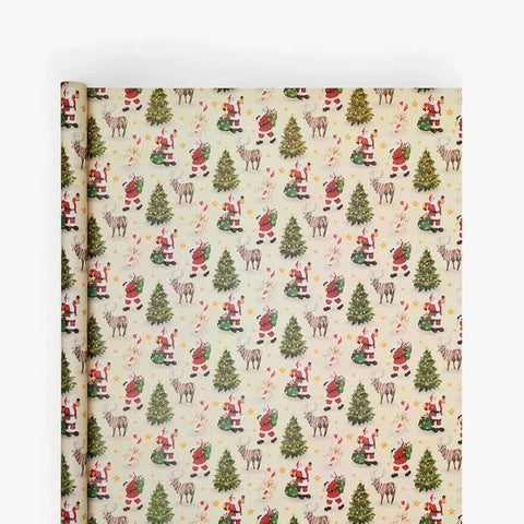 Vintage Santa - Christmas Collection Wrapping Paper