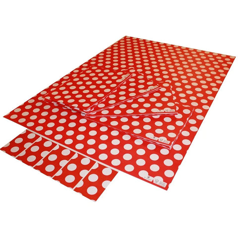 Polka Dot Red - Luxury Wrapping Paper