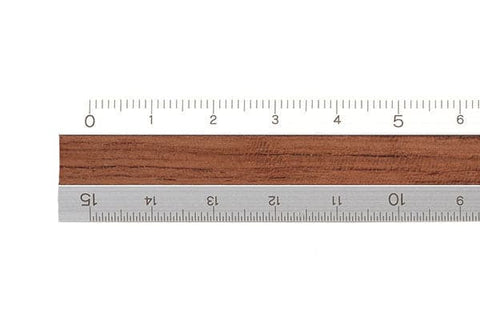 Midori Aluminium Wooden Ruler