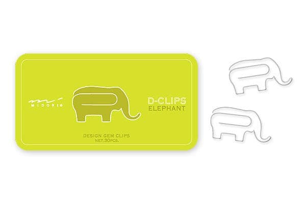 Midori D-Clips -- Elephant