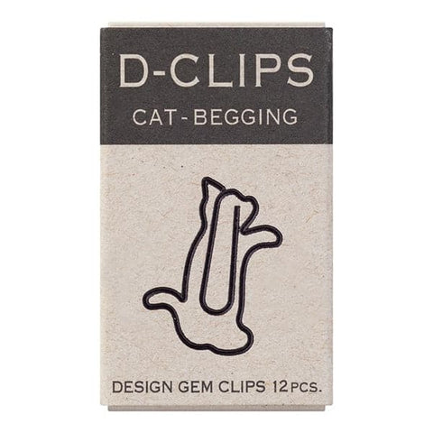 Midori D-Clips Mini - Begging Cat