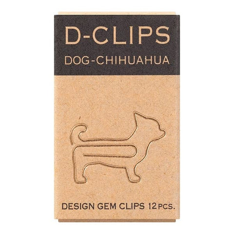 Midori D-Clips Mini -- Chihuahua Paperclips