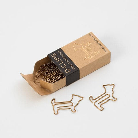 Midori D-Clips Mini -- Chihuahua Paperclips