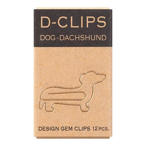 Midori D-Clips Mini -- Dachshund Paperclips