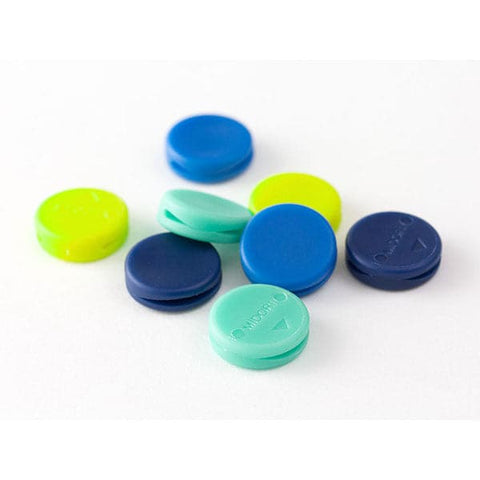 Midori Drop Clips with Case -- Blue