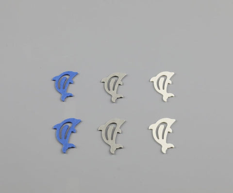 Midori Paper Index Clips -- Dolphin