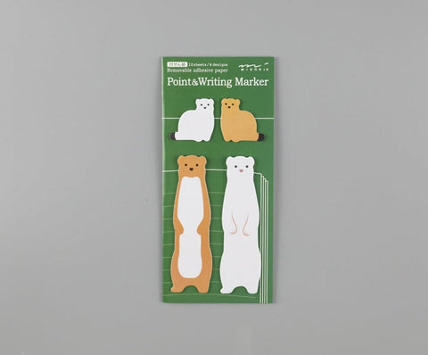 Midori Point & Writing Marker Set -- Weasel