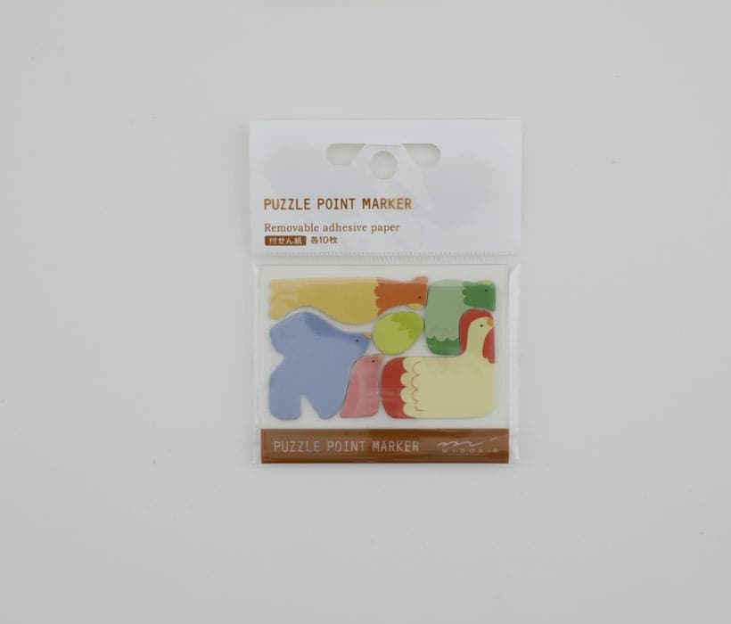 Midori Puzzle Point Marker - Bird