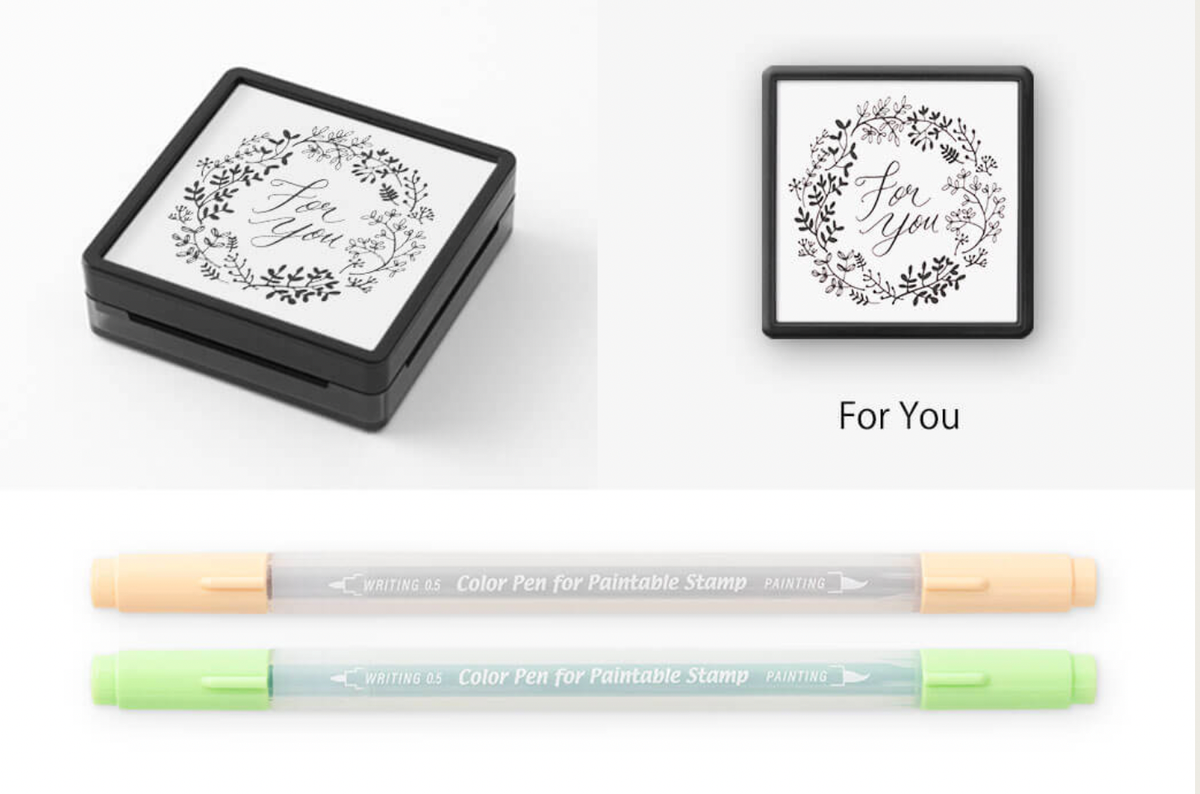 Midori's 70th anniversary Limited Edition Paintable Stamp Kits