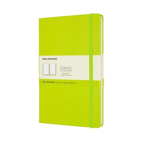 Moleskine Classic Notebook - Lemon Green, Large - Plain