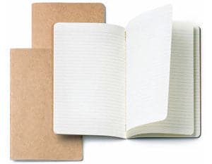 Moleskine Kraft Extra Large Ruled Cahier (Pack of 3)